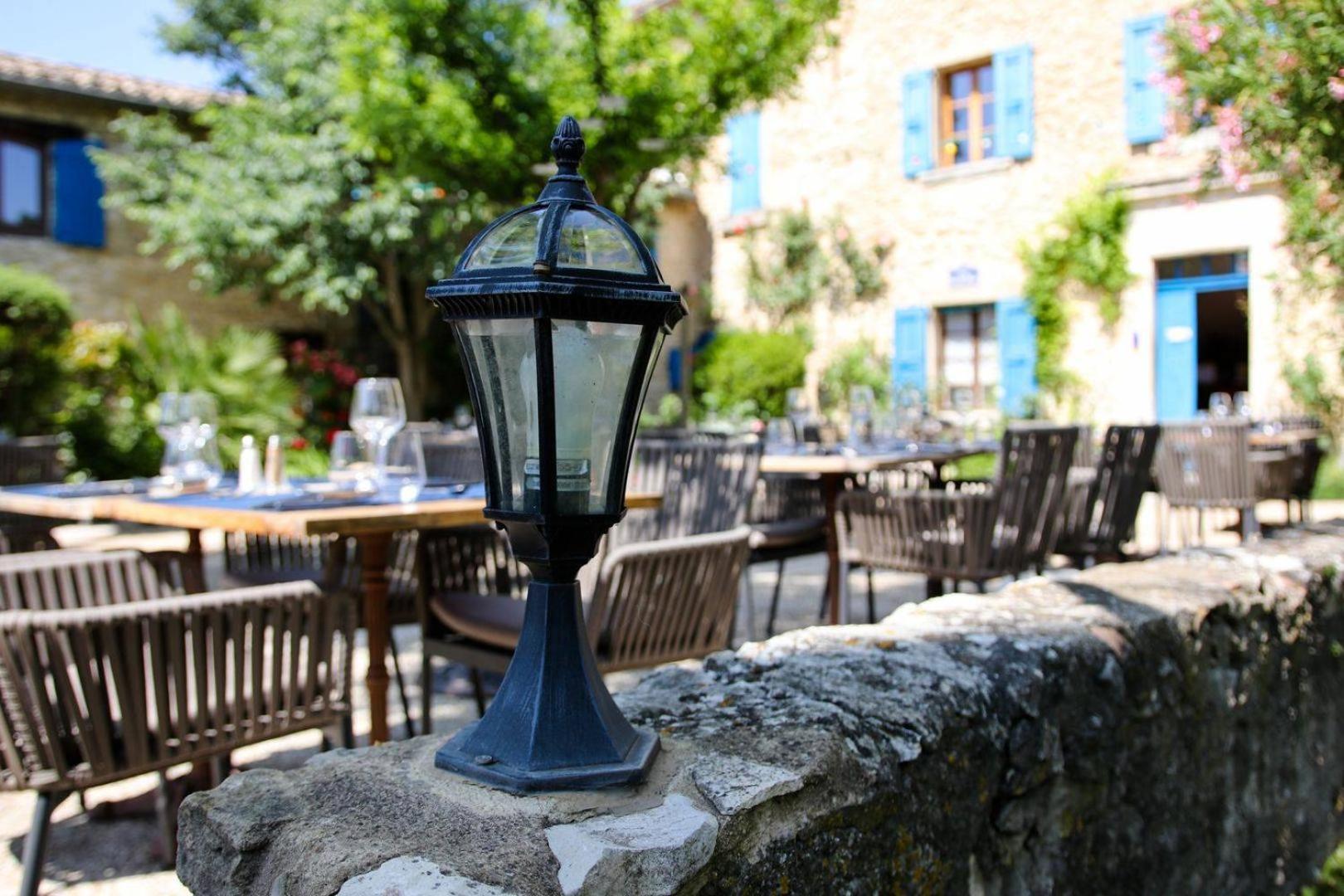 La Bastide Bleue Séguret Exterior foto