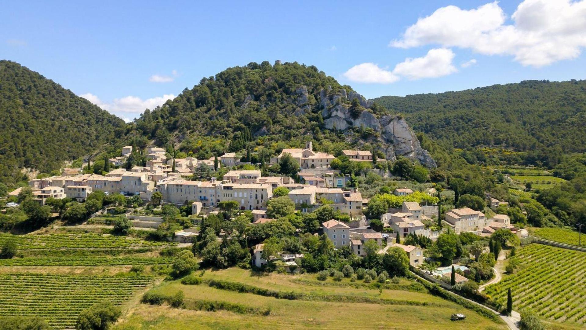 La Bastide Bleue Séguret Exterior foto