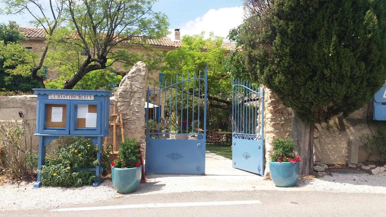 La Bastide Bleue Séguret Exterior foto