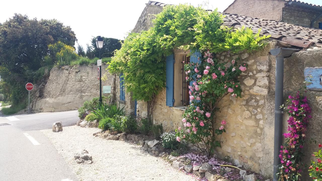 La Bastide Bleue Séguret Exterior foto