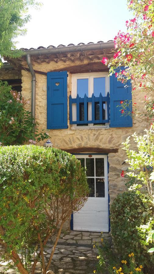 La Bastide Bleue Séguret Exterior foto