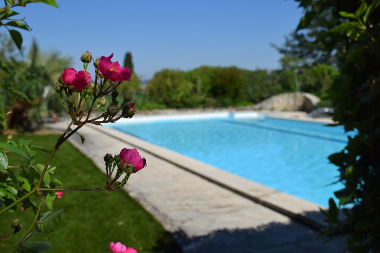 La Bastide Bleue Séguret Exterior foto